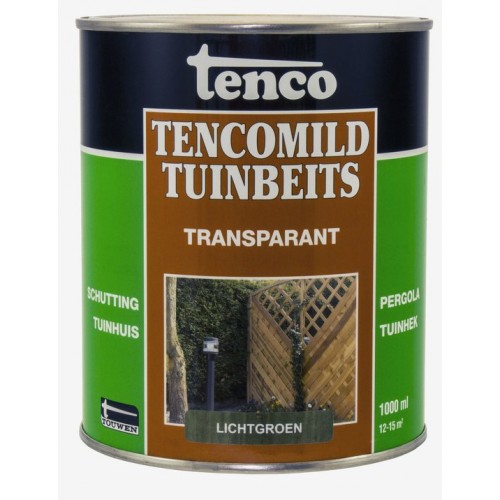 TENCO TENCOMILD TUINBEITS TRANSPARANT LICHTGROEN 1L