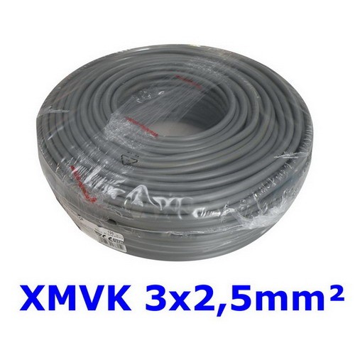 XMVK 3 X 2.5 RING ECA GRIJS PER METER