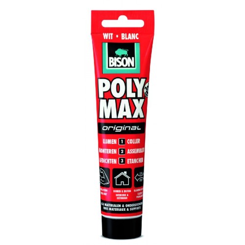 POLY MAX® ORIGINAL 165 G HANGTUBE WIT (VERVANGER VAN 6307536) BISON