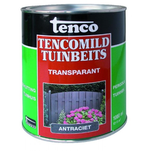 TENCO TENCOMILD TUINBEITS TRANSPARANT ANTRACIET 1L