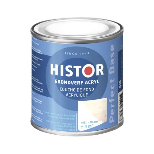 HISTOR PERFECT BASE GRONDVERF ACRYL WIT 250ML